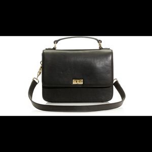 NWT J.Crew Edie Purse Bag Black